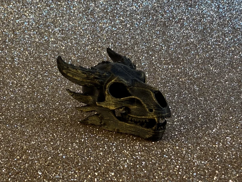 Mô hình đầu lâu rồng Dragon Skull - Tác phẩm nghệ thuật độc đáo - Image 2