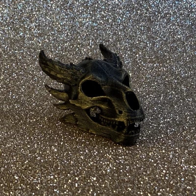 Mô hình đầu lâu rồng Dragon Skull - Tác phẩm nghệ thuật độc đáo