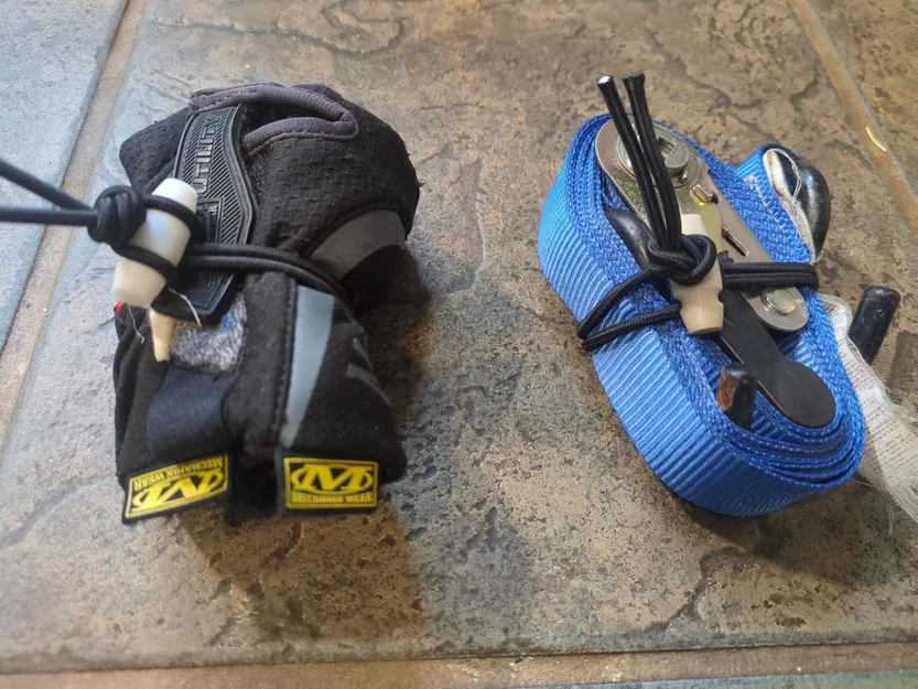 Nút chặn dây thun (Shock Cord) - Dùng để bó cáp, cuộn dây, đồ dã ngoại - Image 1