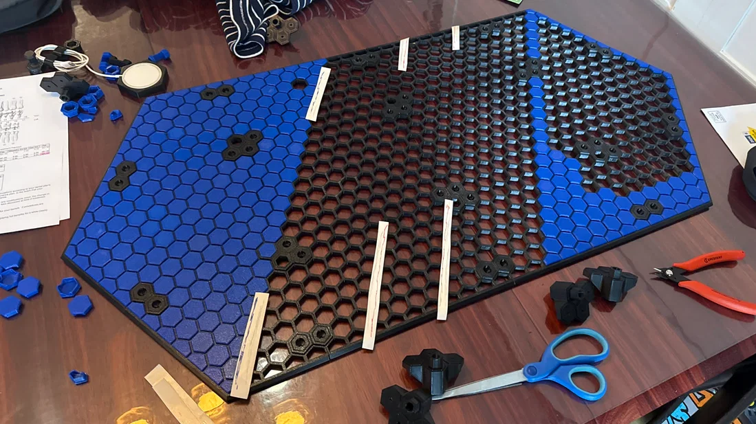 Honeycomb Storage Wall Filler - Bản Remix Solidworks - Image 2