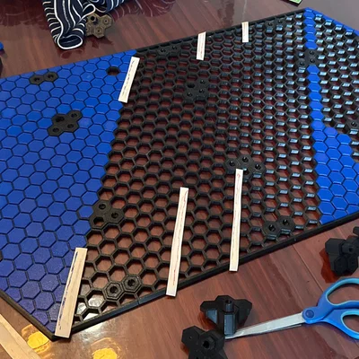 Honeycomb Storage Wall Filler - Bản Remix Solidworks