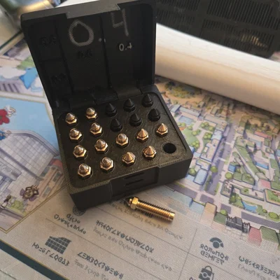 Hộp Đựng Nozzle In 3D Cho Elegoo Centauri Carbon