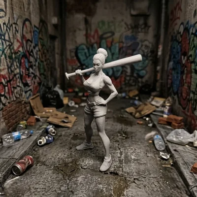 Street Brawler – Nữ đấu sĩ đường phố với gậy bóng chày