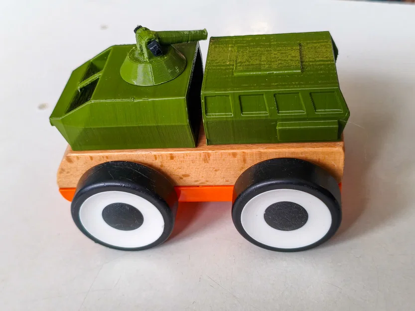 Xe tăng BTR đồ chơi cho mô hình Ikea Lillabo - Image 2