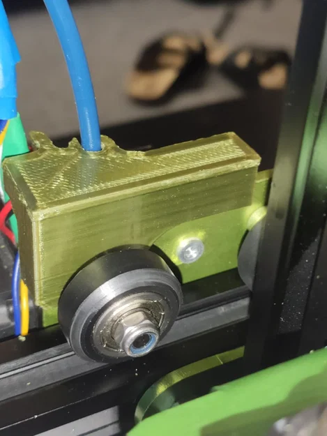 Bộ kẹp giữ ống Bowden và cáp cho Tevo Tornado - Không cần dây rút - Image 2