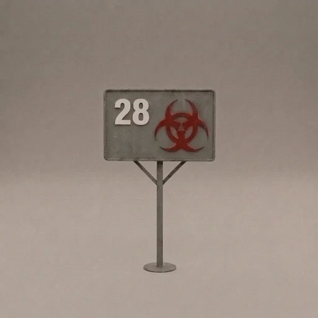 28 Days Later - Cảnh chạy trốn khỏi đám nhiễm bệnh bốc cháy - 2002 - Image 2