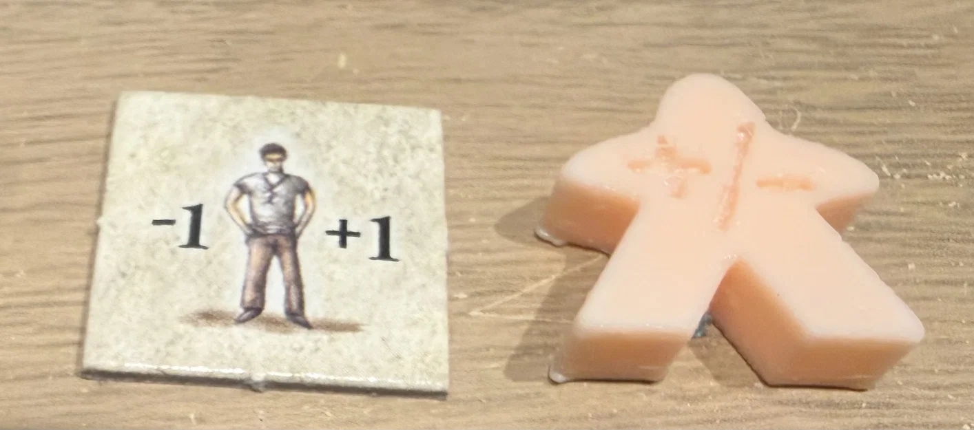 Mô hình công nhân 3D thay thế cho board game Castles of Burgundy - Image 1