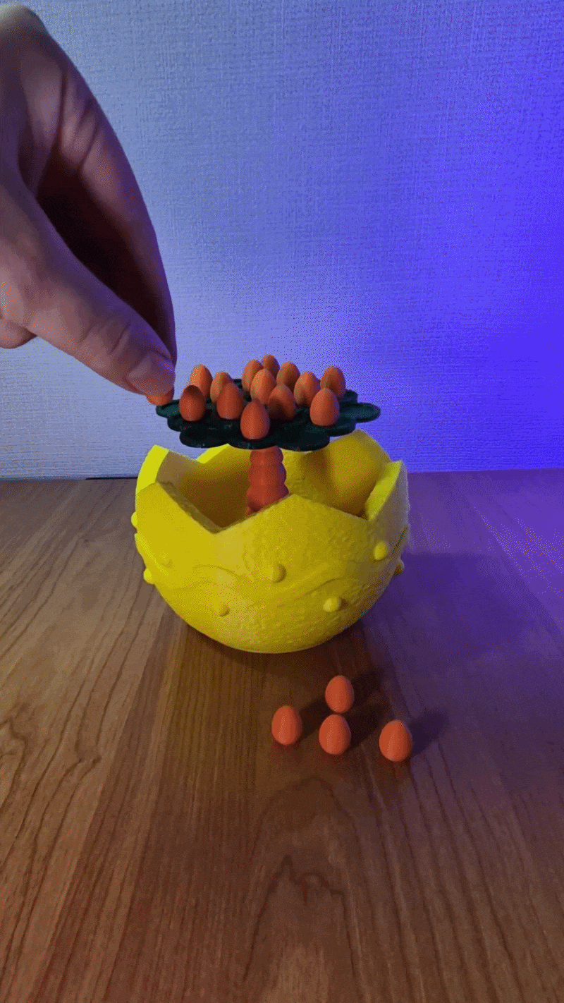 Thử thách giữ thăng bằng trứng Phục sinh (Easter Egg Balance Challenge) - Image 1