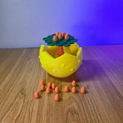 Thử thách giữ thăng bằng trứng Phục sinh (Easter Egg Balance Challenge)