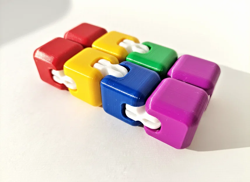 Infinity Cube: Hướng dẫn in 3D đồ chơi giải tỏa căng thẳng - Image 1