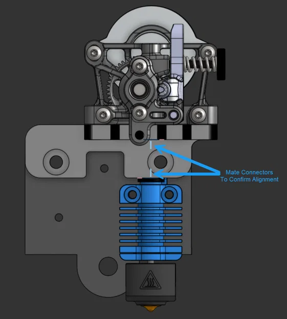 Ngàm gắn Sherpa Mini cho đầu phun Phaetus DragonFly trên Ender 3 Pro (Kèm Spacer) - Image 1