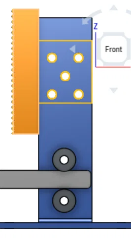 Ê-tô chưa hoàn thiện với ngàm kẹp thay nhanh - Image 2