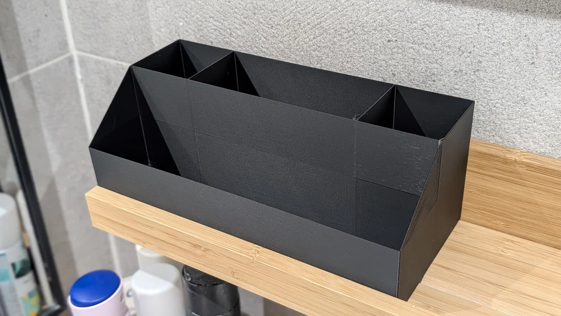 Khay sắp xếp mỹ phẩm 3D in cho kệ phòng tắm IKEA Nordhagg - Image 1