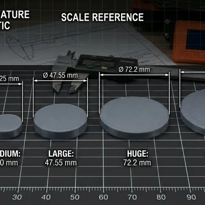 Bộ đế cho mô hình RPG (Tương thích với WotC)