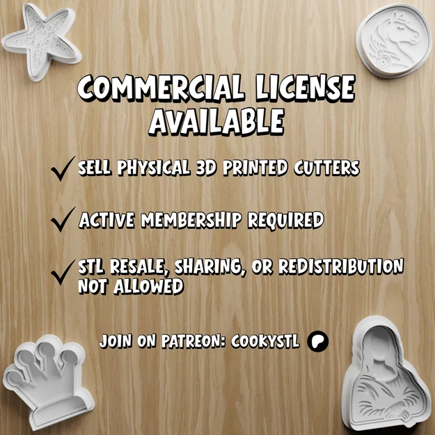 Bộ khuôn cắt bánh Spanish Fiesta STL | Đầu bò, Guitar, Flamenco | In 3D - Image 4