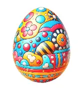 Mô hình quả trứng phục sinh Fidget 3D giải trí cực vui - Image 1