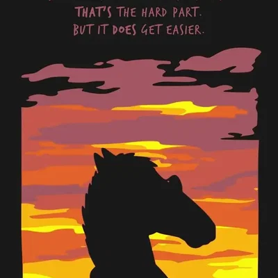 Hueforge - Tranh Bojack Horseman "It Gets Better"