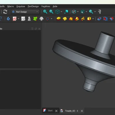Con quay Toupie - AteNum Studio — Đồ chơi để bàn độc đáo