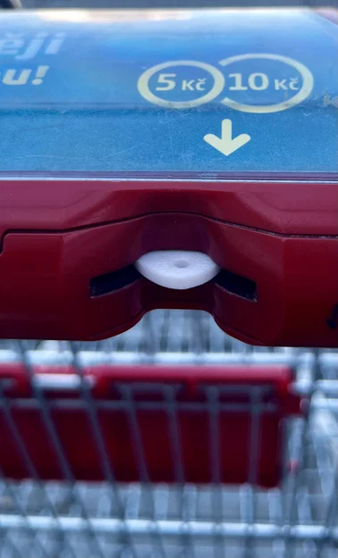 Token xe đẩy siêu thị hình quả trứng (Shopping Cart Egg) - Image 3