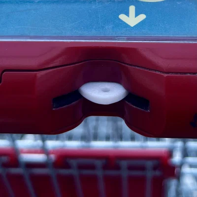 Token xe đẩy siêu thị hình quả trứng (Shopping Cart Egg)