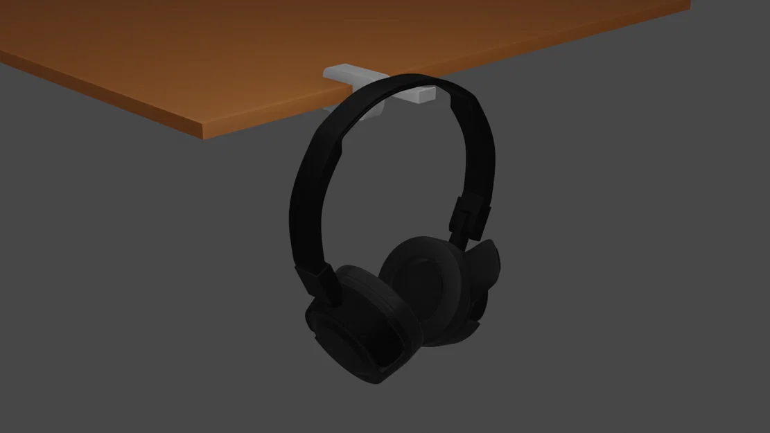 Giá treo tai nghe gắn bàn in 3D tiện lợi cho không gian làm việc - Image 1