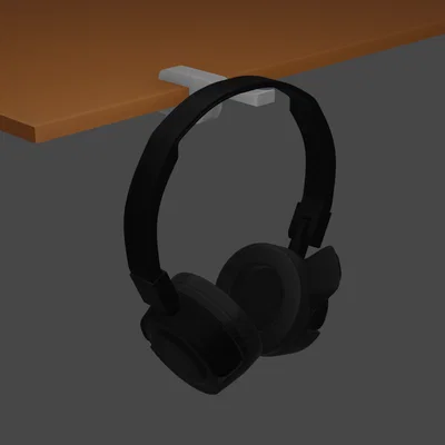 Giá treo tai nghe gắn bàn in 3D tiện lợi cho không gian làm việc