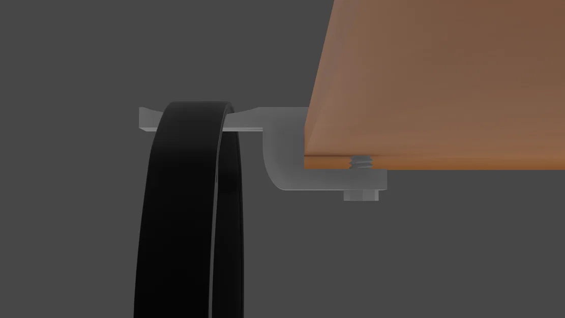 Giá treo tai nghe gắn bàn in 3D tiện lợi cho không gian làm việc - Image 3