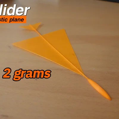 Mô hình máy bay 3D Glider siêu nhẹ - Giải trí sáng tạo
