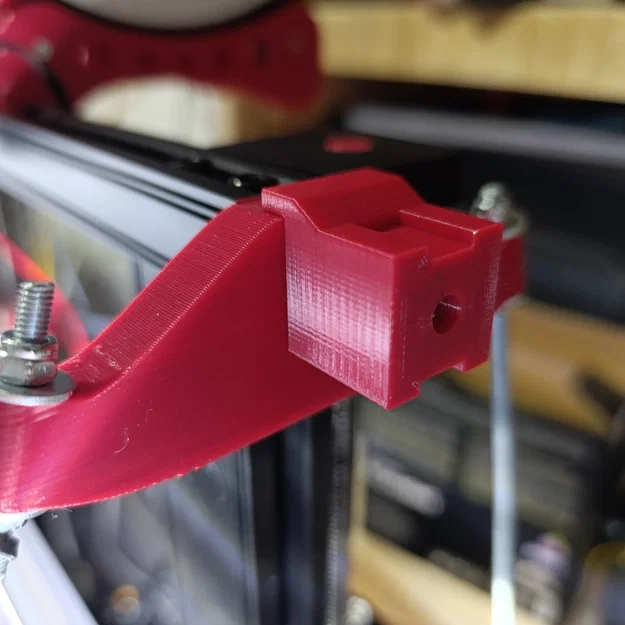 Bộ chuyển đổi gắn đèn Ender 3 Max cho Z-Axis Brace của Ender 3 S1 - Image 1