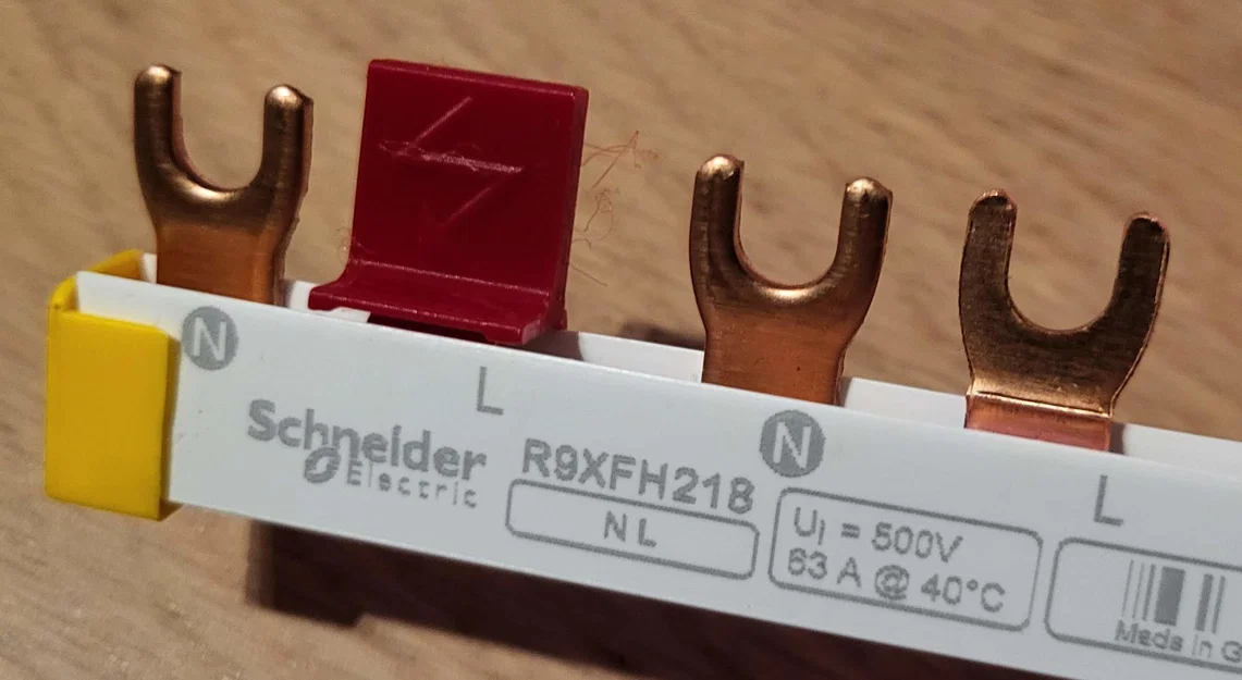 Nắp che thanh cái (Busbar) 2 pha dạng fork - Image 1