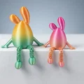 Mô hình Knitted Egg Buddy - Trứng thỏ khớp nối linh hoạt cho in 3D - Thumbnail 1