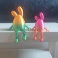 Mô hình Knitted Egg Buddy - Trứng thỏ khớp nối linh hoạt cho in 3D - Thumbnail 2