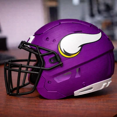 Mũ Bảo Hiểm Bóng Bầu Dục Minnesota Vikings - Kiểu F7