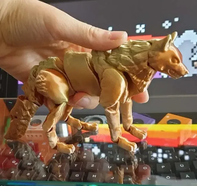 Mô hình chú sói 3D giữ cốc (Wolf Cup Holder) độc đáo - Image 1