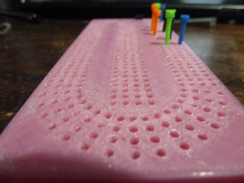 Bảng chơi bài Cribbage (Cribbage Board) - Image 2