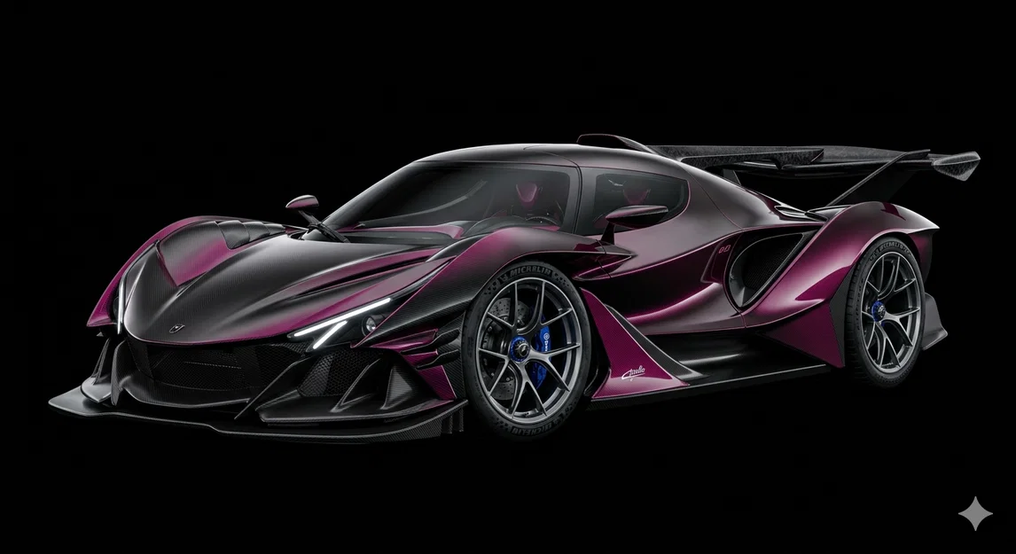 Mô hình xe đua Apollo EVO - Tải file in 3D siêu xe cực chất - Image 1