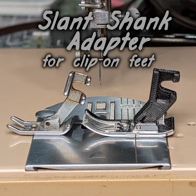 Bộ chuyển đổi chân vịt Slant-Shank sang Clip-On cho máy may