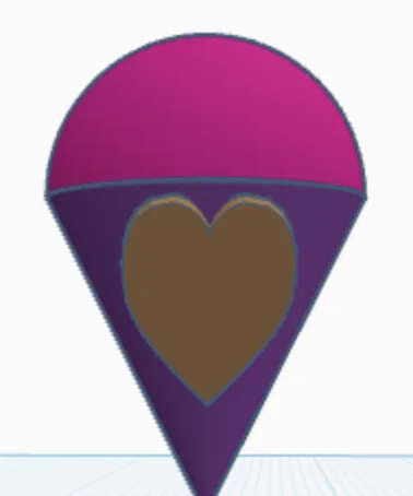 Mô hình ốc quế kem trang trí dễ thương - File in 3D - Image 1