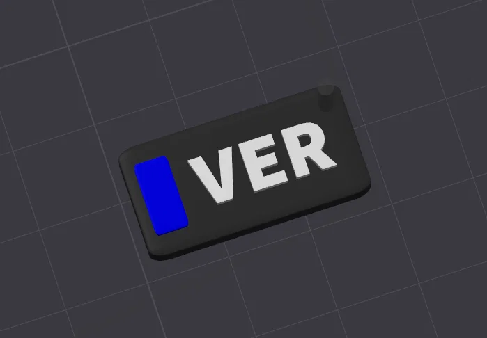 Móc khóa in 3D hình Max Verstappen phong cách F1 độc đáo - Image 1