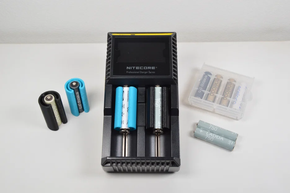 Adapter Pin AAA Cho Bộ Sạc Pin Đa Năng - Image 1