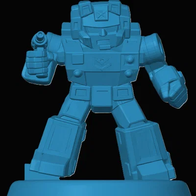 Mô hình Mixmaster phong cách Chibi cho fan Transformers