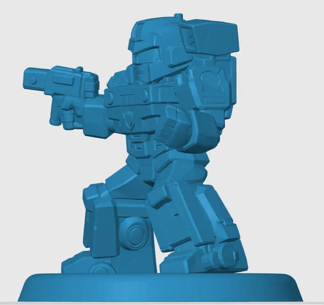 Mô hình nhân vật Chibi Long Haul - Transformers in 3D độc đáo - Image 2