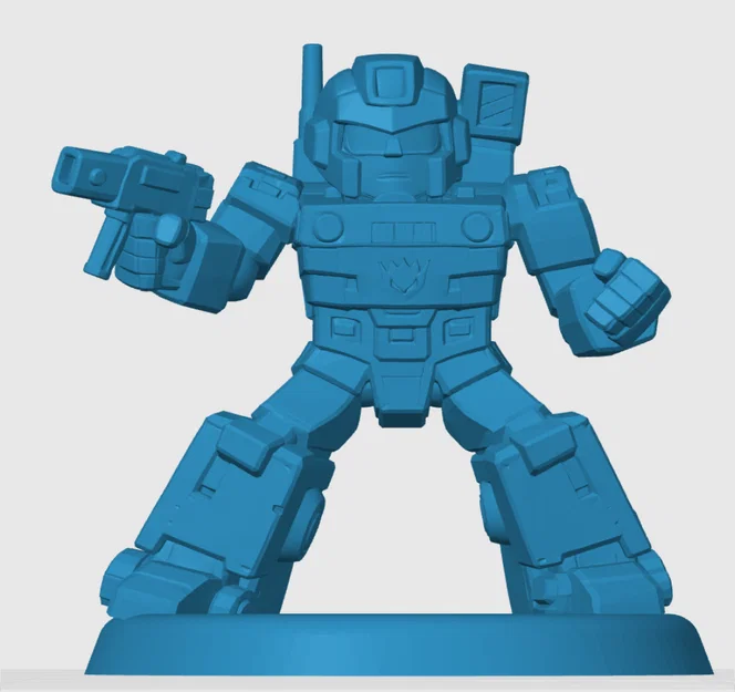 Mô hình nhân vật Chibi Long Haul - Transformers in 3D độc đáo - Image 3