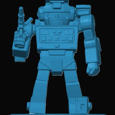Mô hình Hook Chibi Transformers - Tự in 3D đồ chơi để bàn độc đáo
