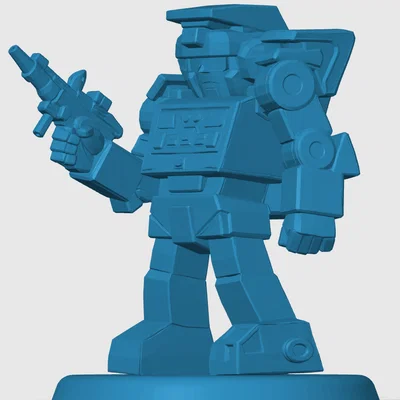 Mô hình Hook Chibi Transformers - Tự in 3D đồ chơi để bàn độc đáo