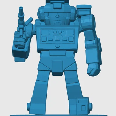 Mô hình Hook Chibi Transformers - Tự in 3D đồ chơi để bàn độc đáo