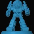 Mô hình 3D Bonecrusher phong cách Chibi cho tín đồ Transformers - Thumbnail 1