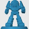 Mô hình 3D Bonecrusher phong cách Chibi cho tín đồ Transformers - Thumbnail 3