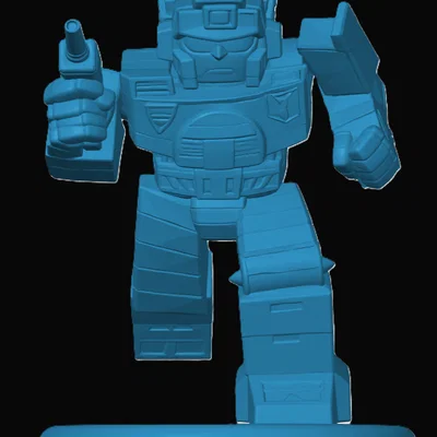 Mô hình Scavenger phong cách Chibi in 3D độc đáo cho fan Transformers