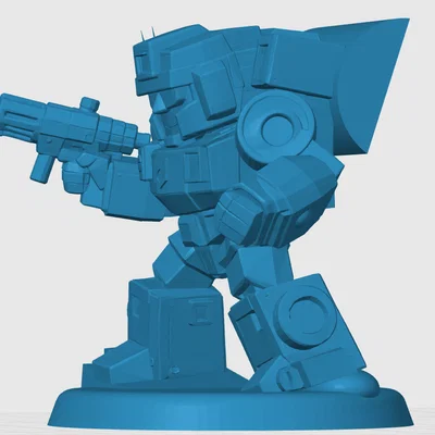 Mô hình 3D Scrapper phiên bản Chibi độc đáo cho bàn làm việc